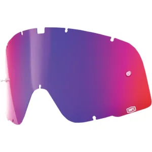 100% Barstow Lens - Red/Blue Mirror