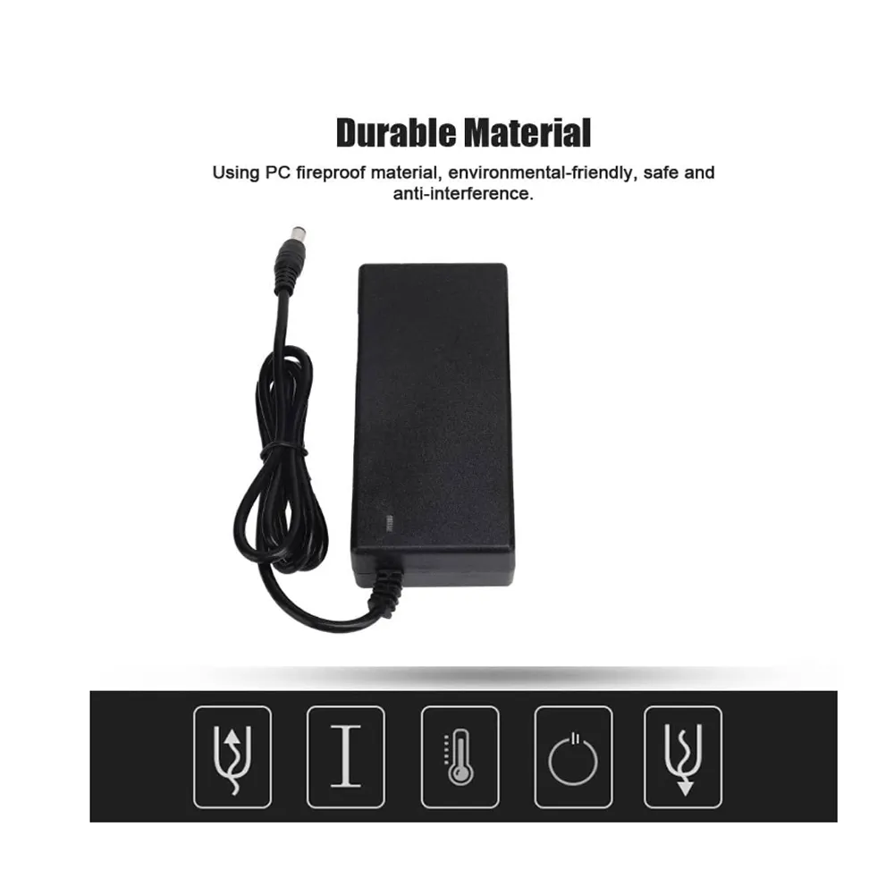 12V 5A Two Wire European Standard Fast Charging Cable Adapter M24-11-6