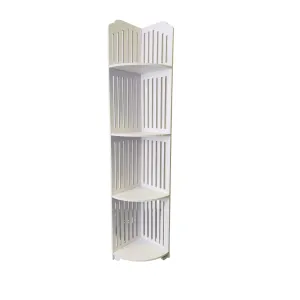 4-Tier Multi-Functional Space Saving Bathroom Corner Shelf Rack Gc-44