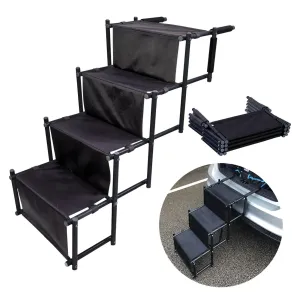 4 Tier Step Dog Animal Disability Car step Aid High Quality Suitable For 45kg