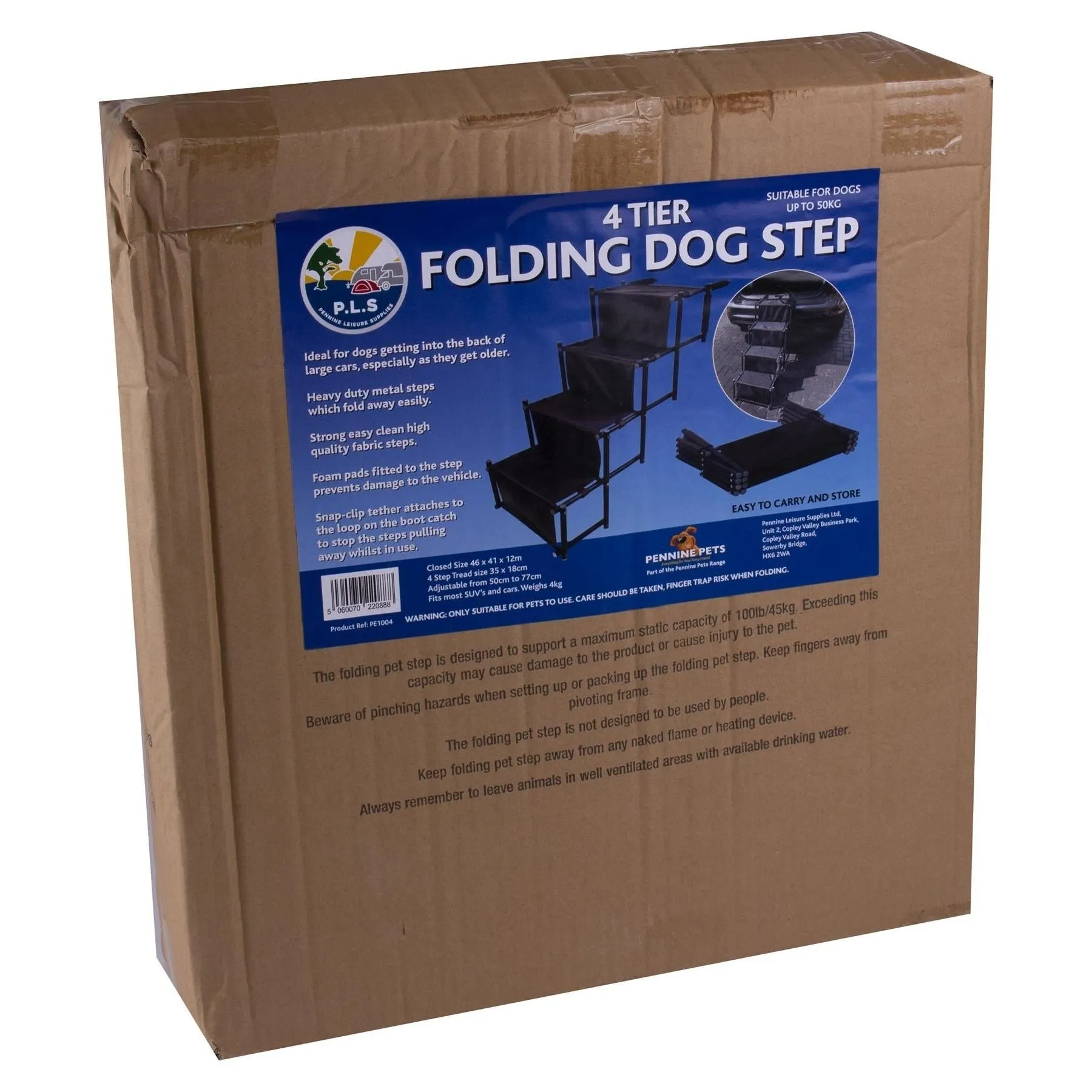 4 Tier Step Dog Animal Disability Car step Aid High Quality Suitable For 45kg