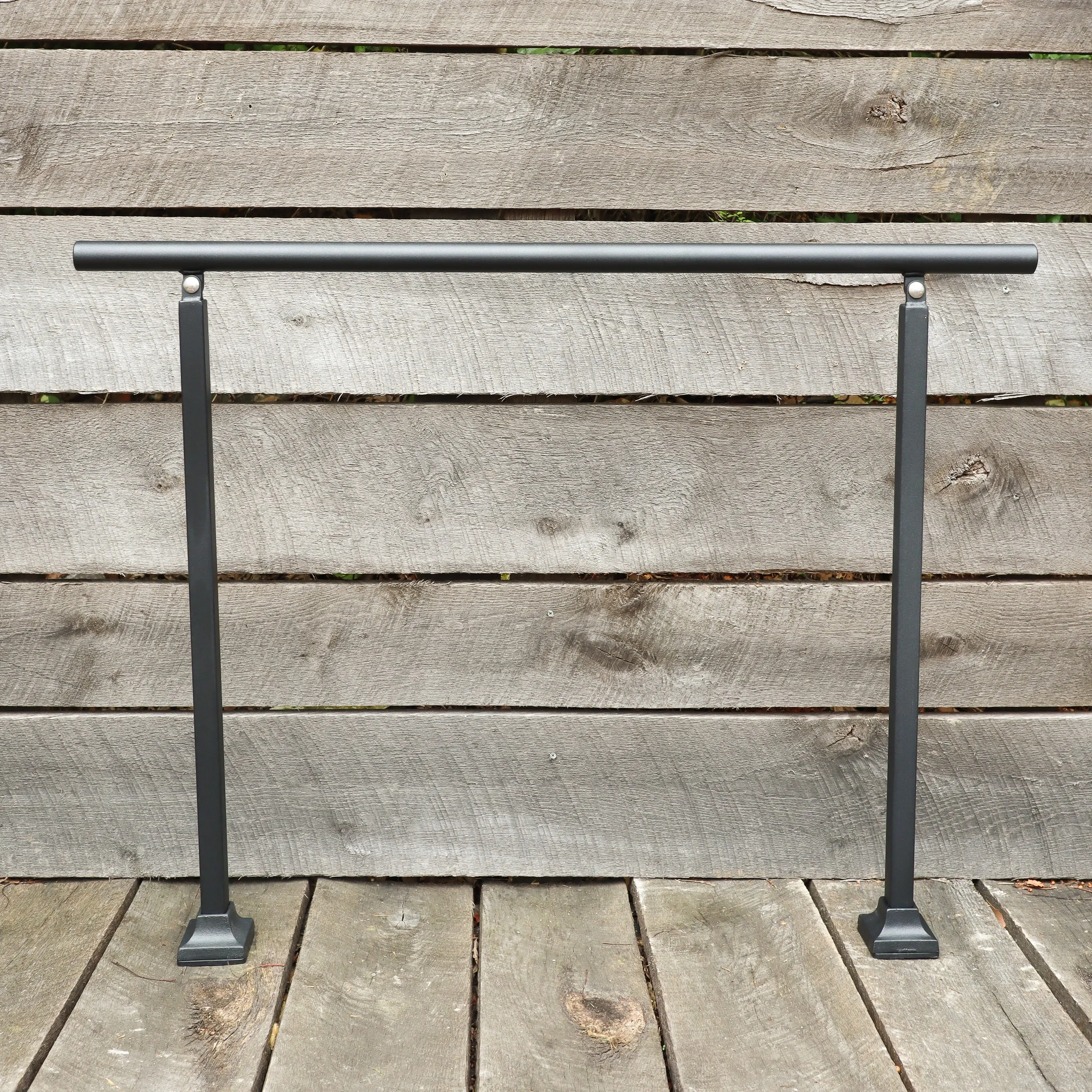 Adjustable Metal Handrail with Modern Design - Make A Rail Grab Rail - Minimalist Stair Decor
