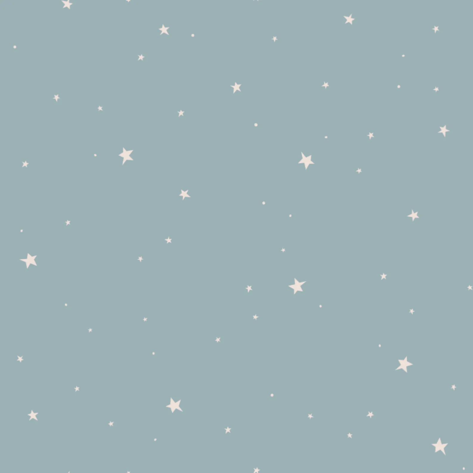 Aries Seafoam Green Star Minimalist Wallpaper