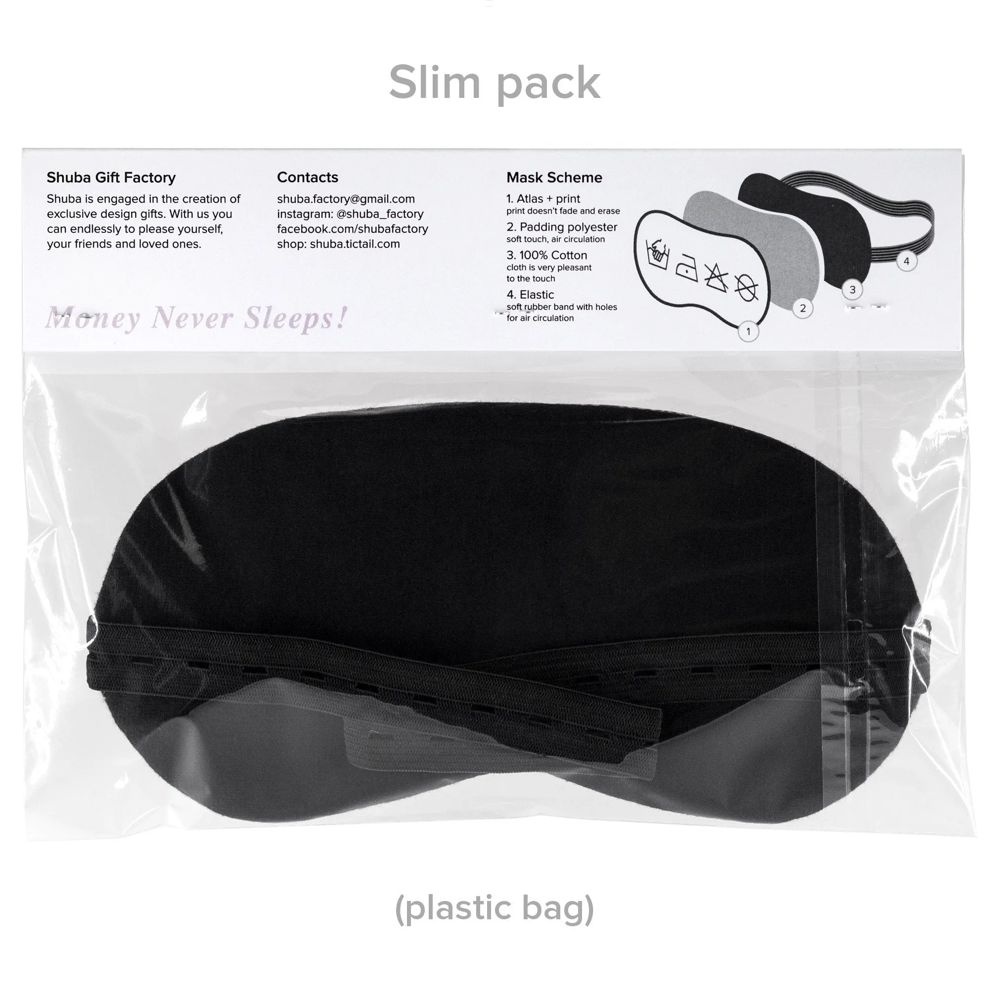 Benjamin Franklin Sleep Mask ($100)