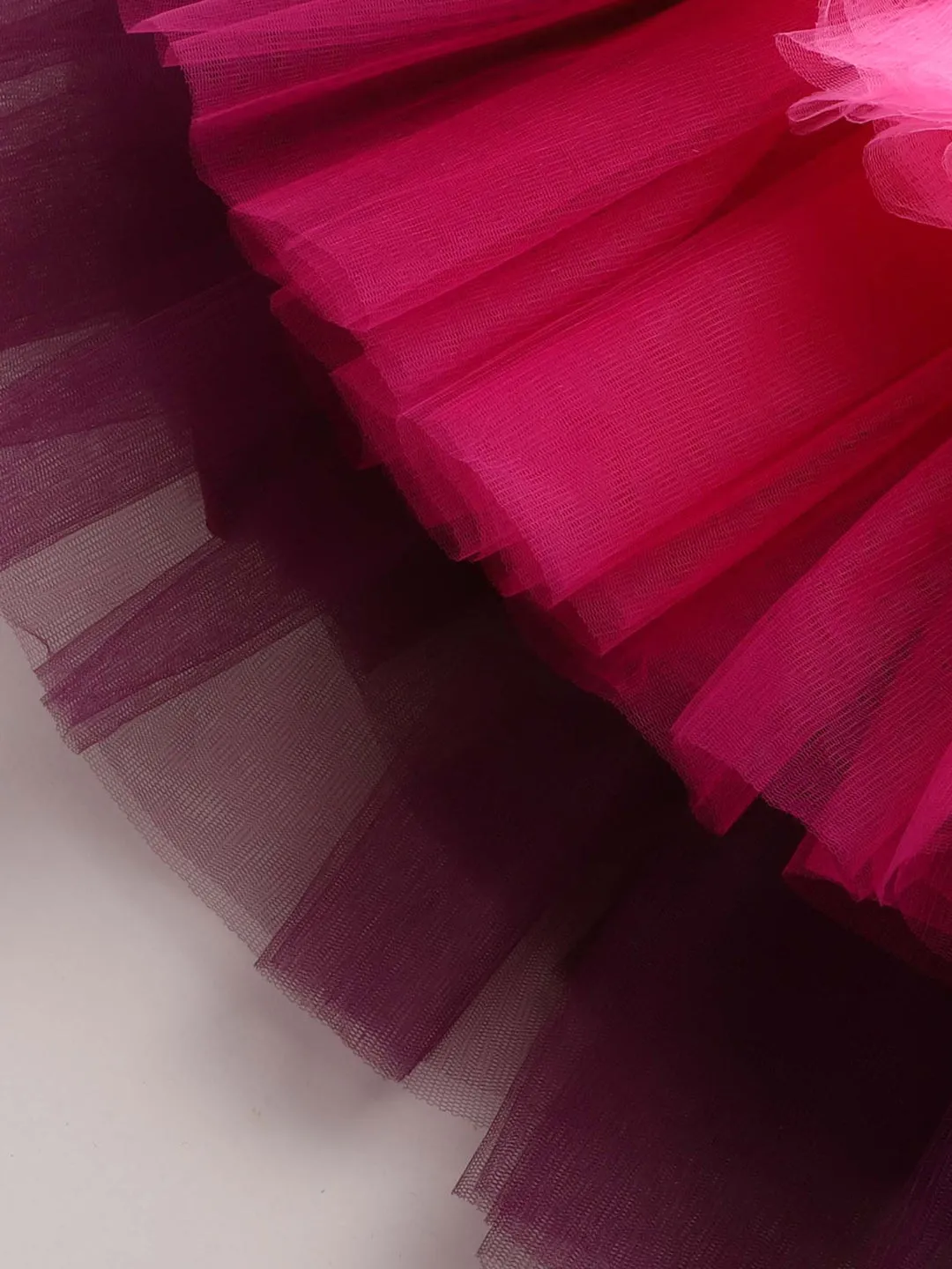 Berry Layered Party  Frock