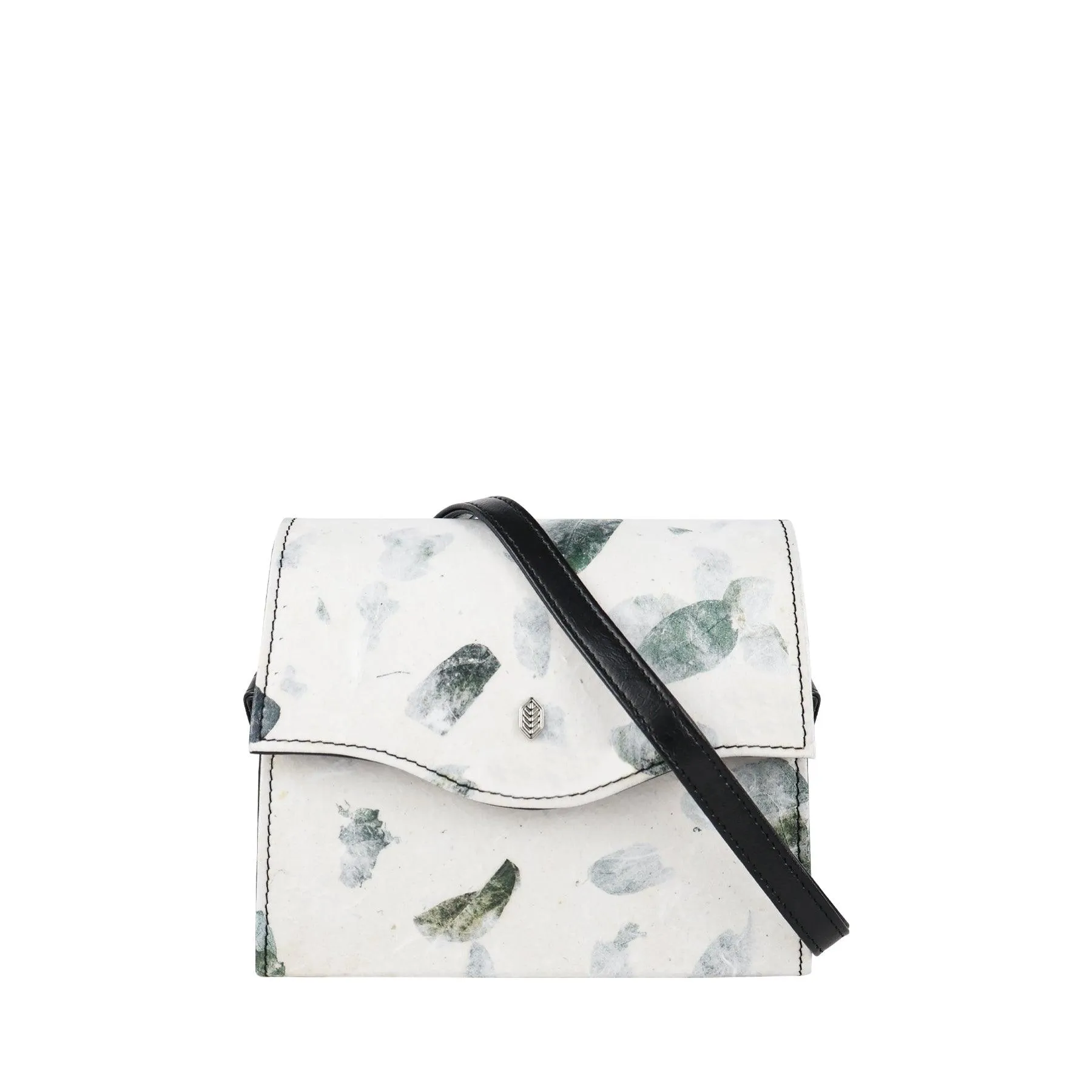 Box Vegan Crossbody Bag