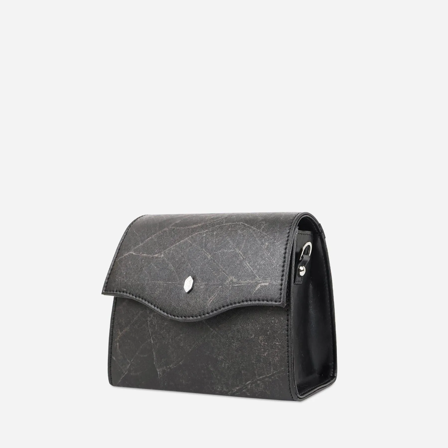 Box Vegan Crossbody Bag