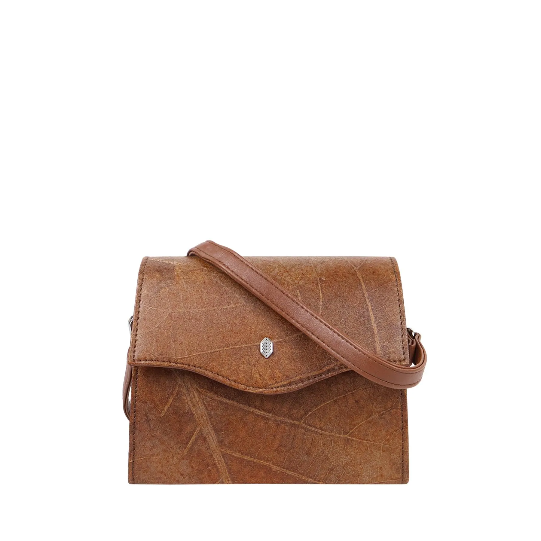 Box Vegan Crossbody Bag