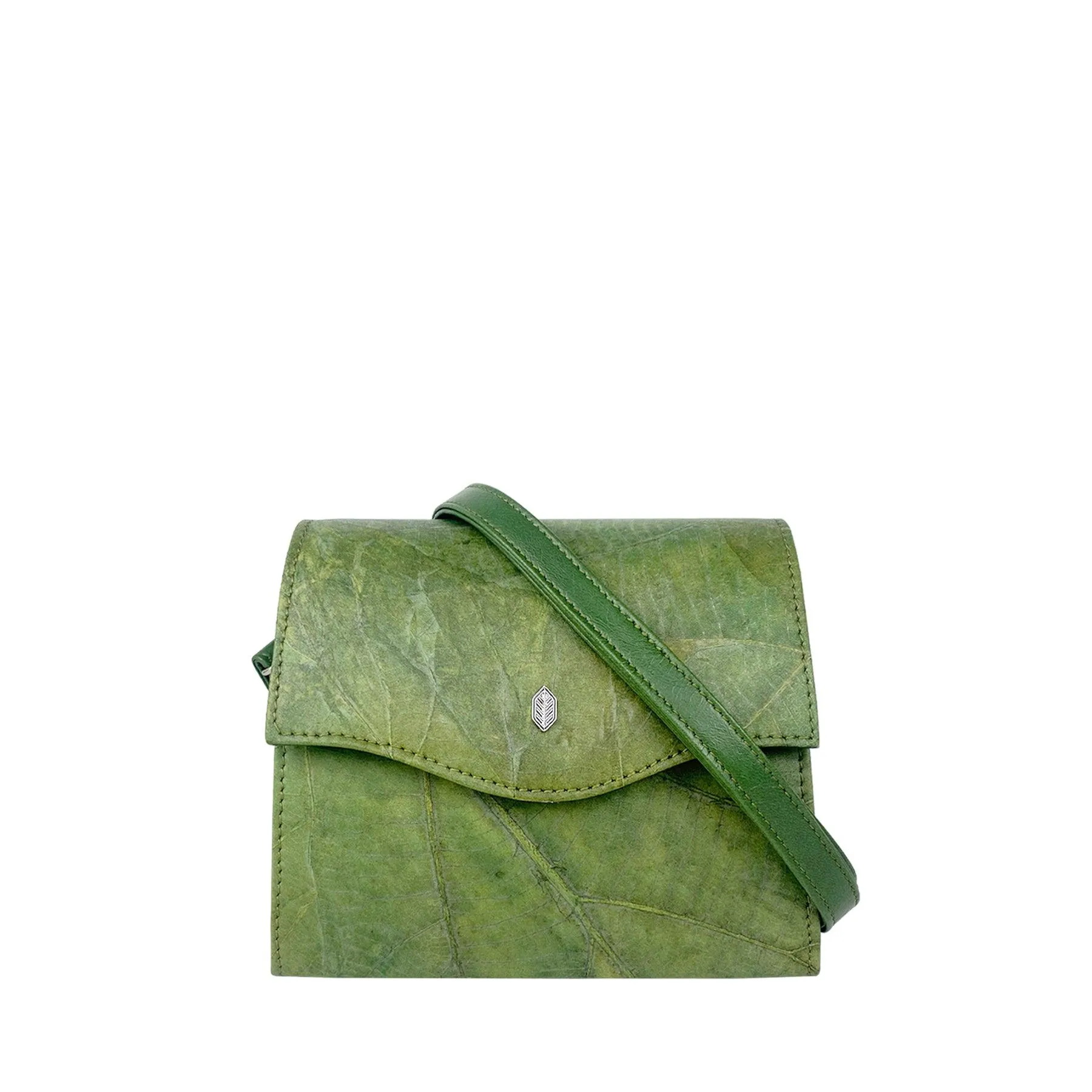 Box Vegan Crossbody Bag