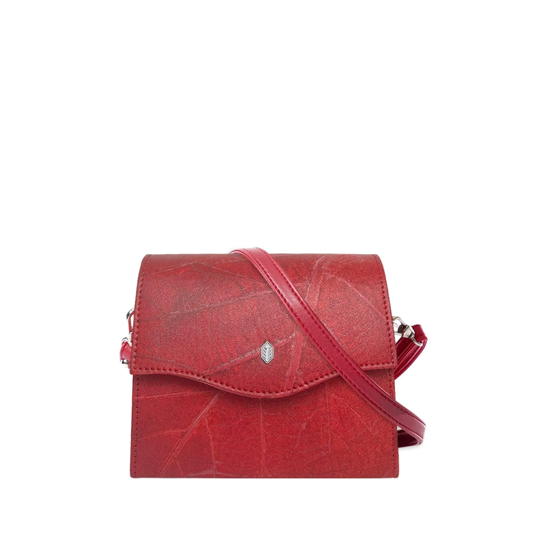 Box Vegan Crossbody Bag
