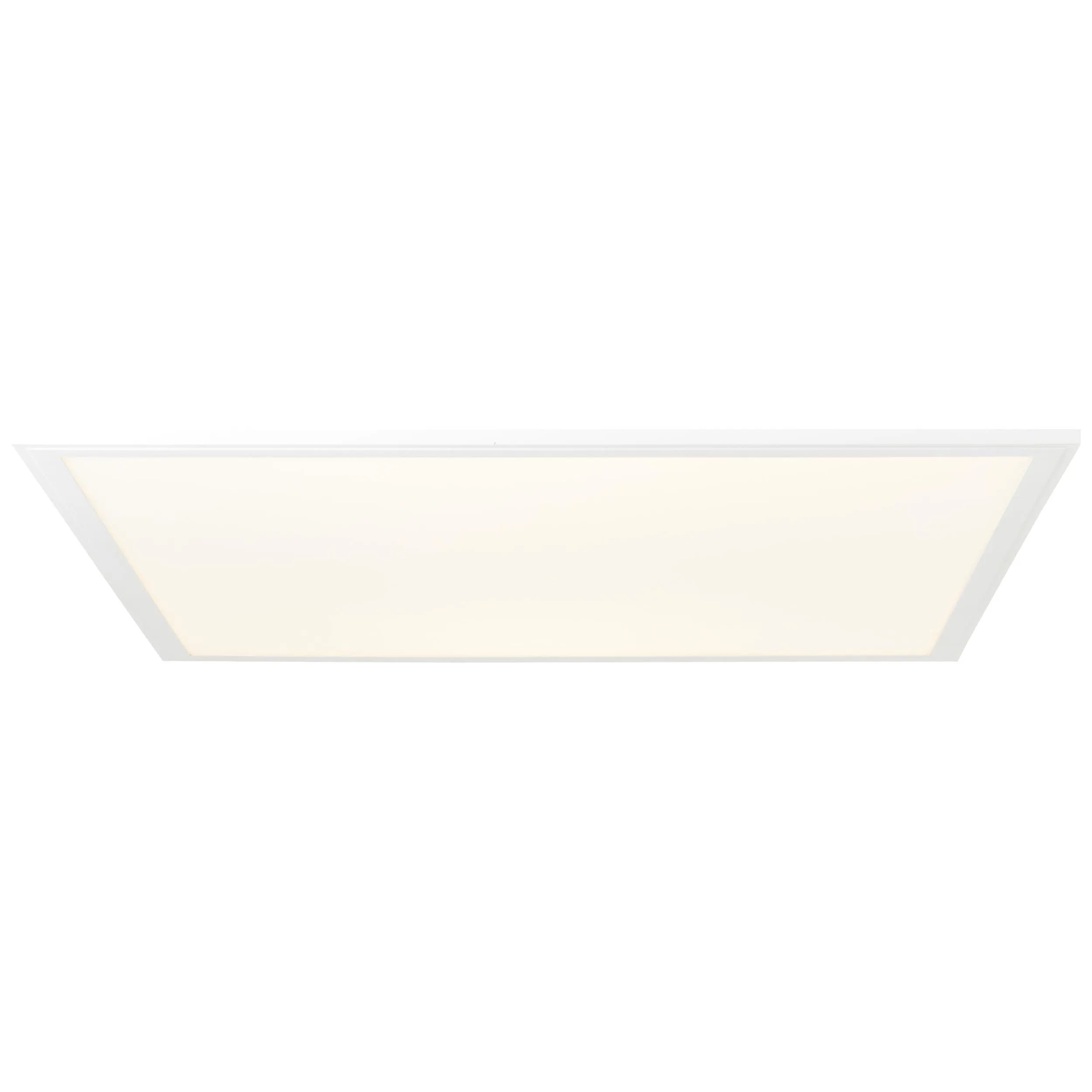 Brilliant 1 Light 40W Abie LED Square Ceiling Panel - White | G90319/05
