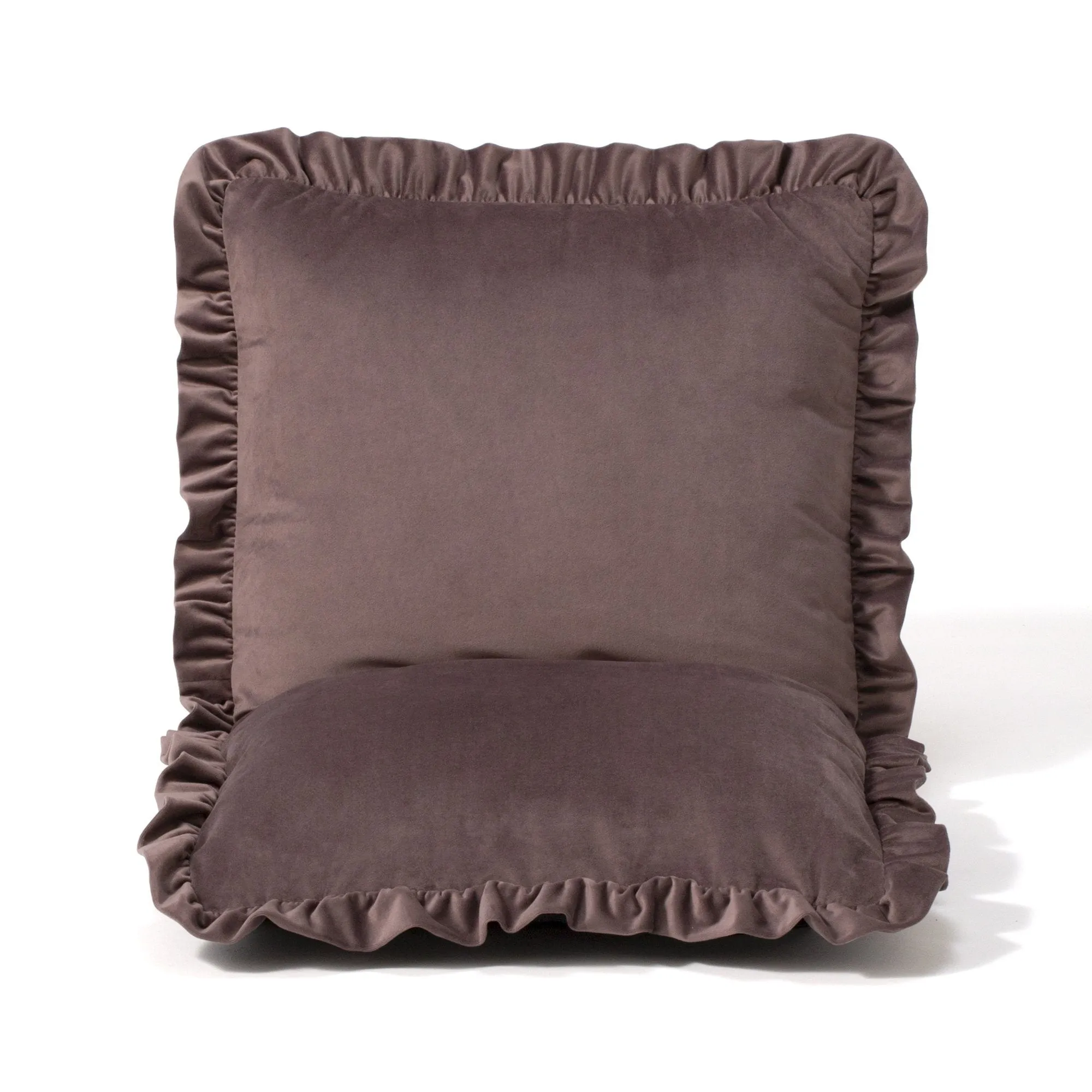 Calin Floor Chair Brown (W570 × D545 ～ 920 × H150 ～ 490)