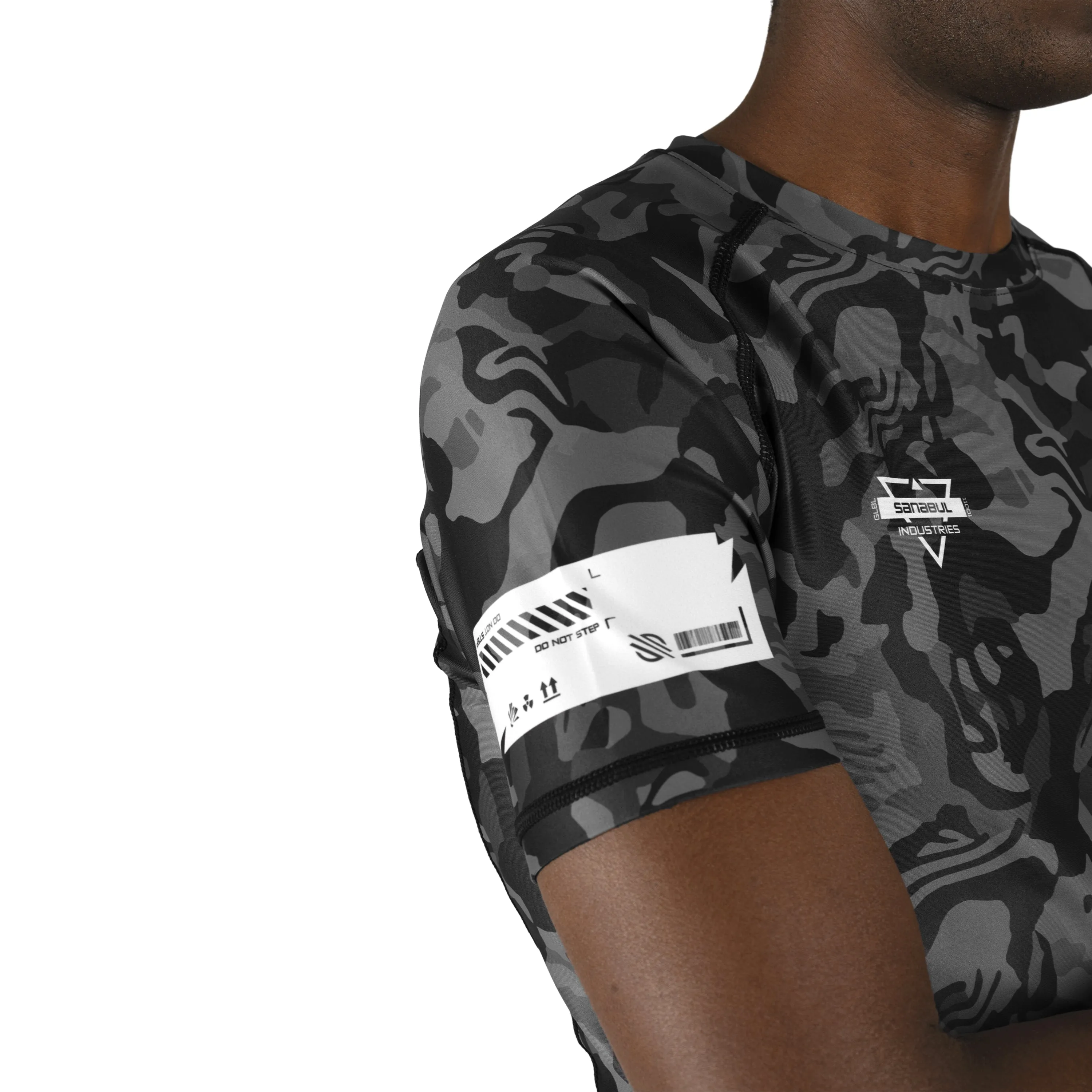 Camo Short Sleeve Rash Guard