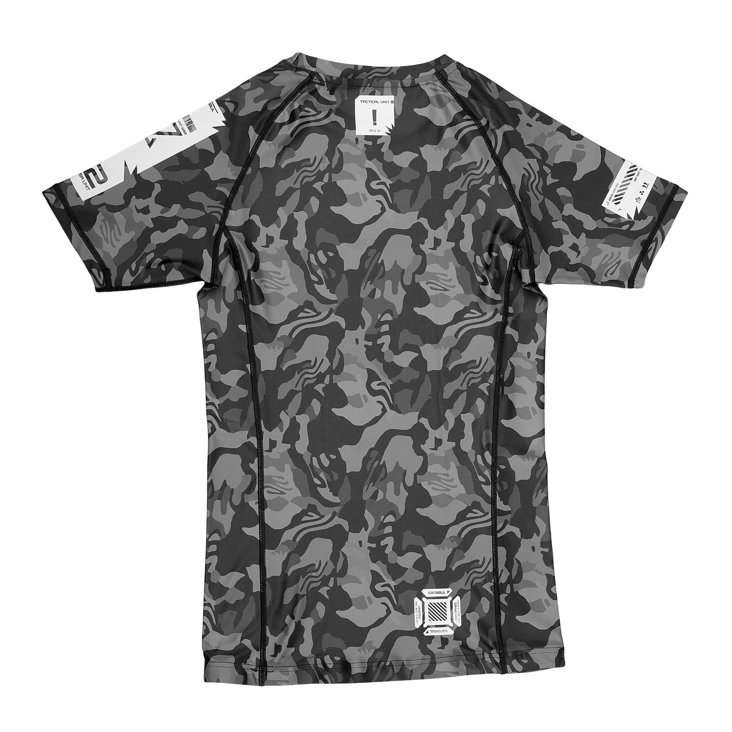 Camo Short Sleeve Rash Guard