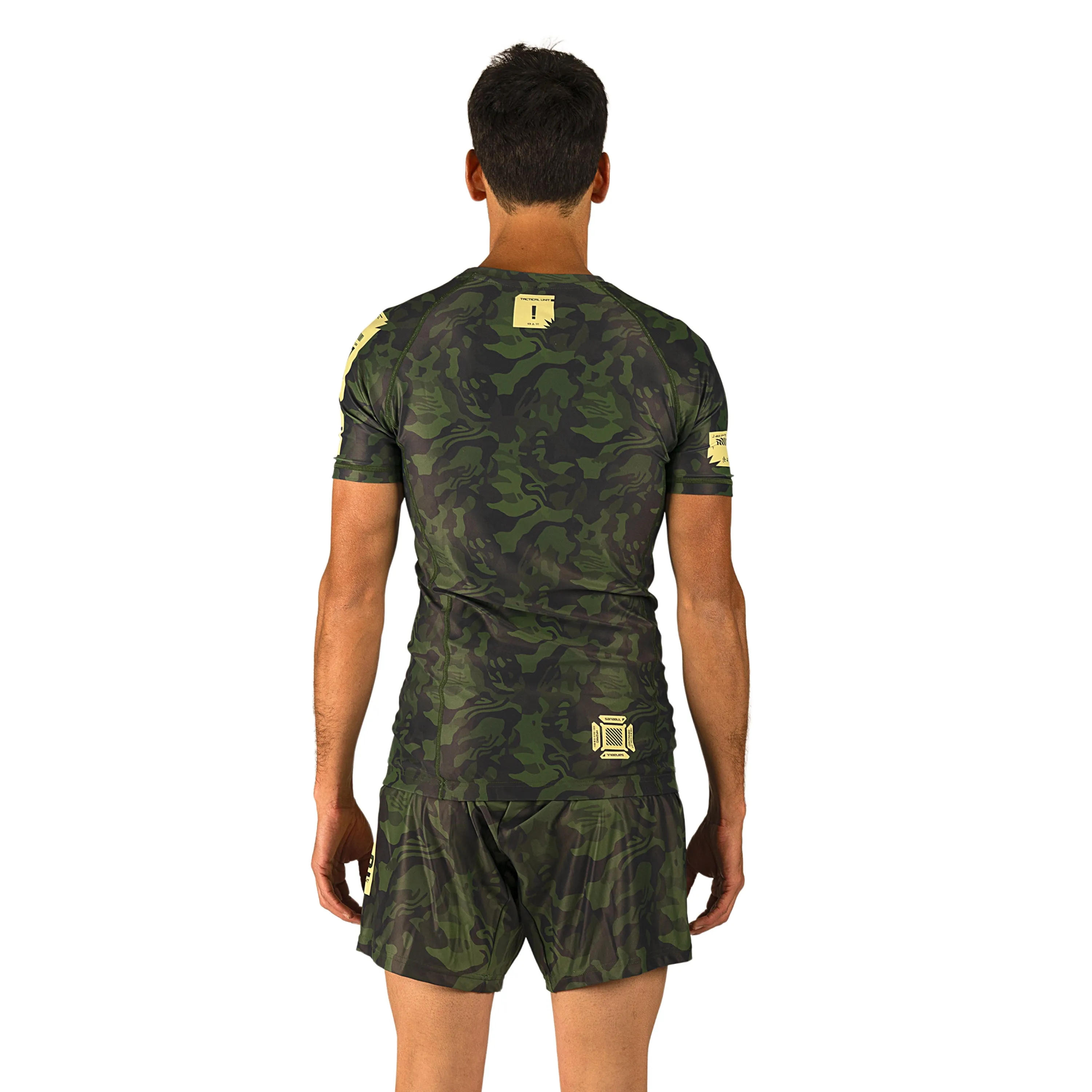 Camo Short Sleeve Rash Guard
