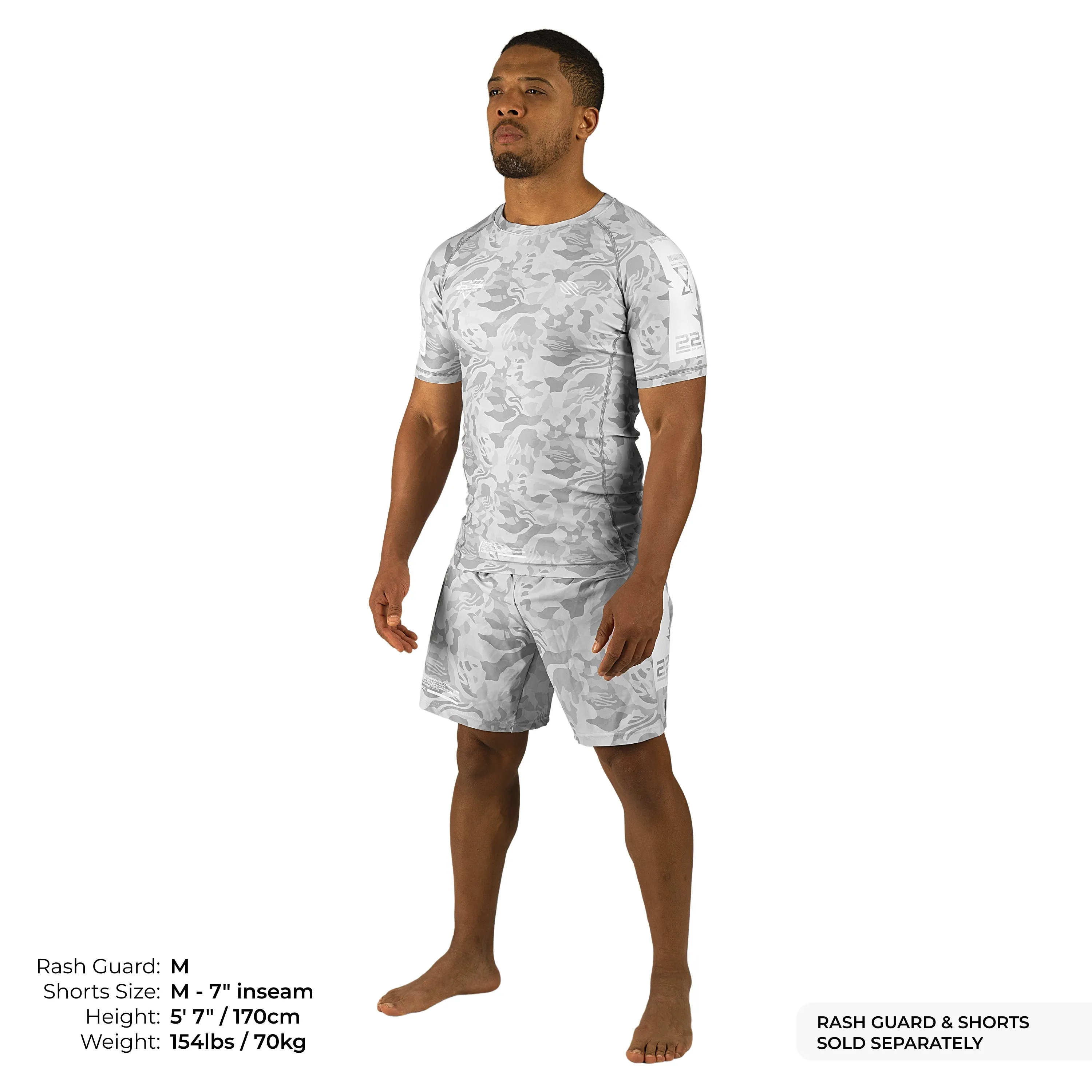 Camo Short Sleeve Rash Guard