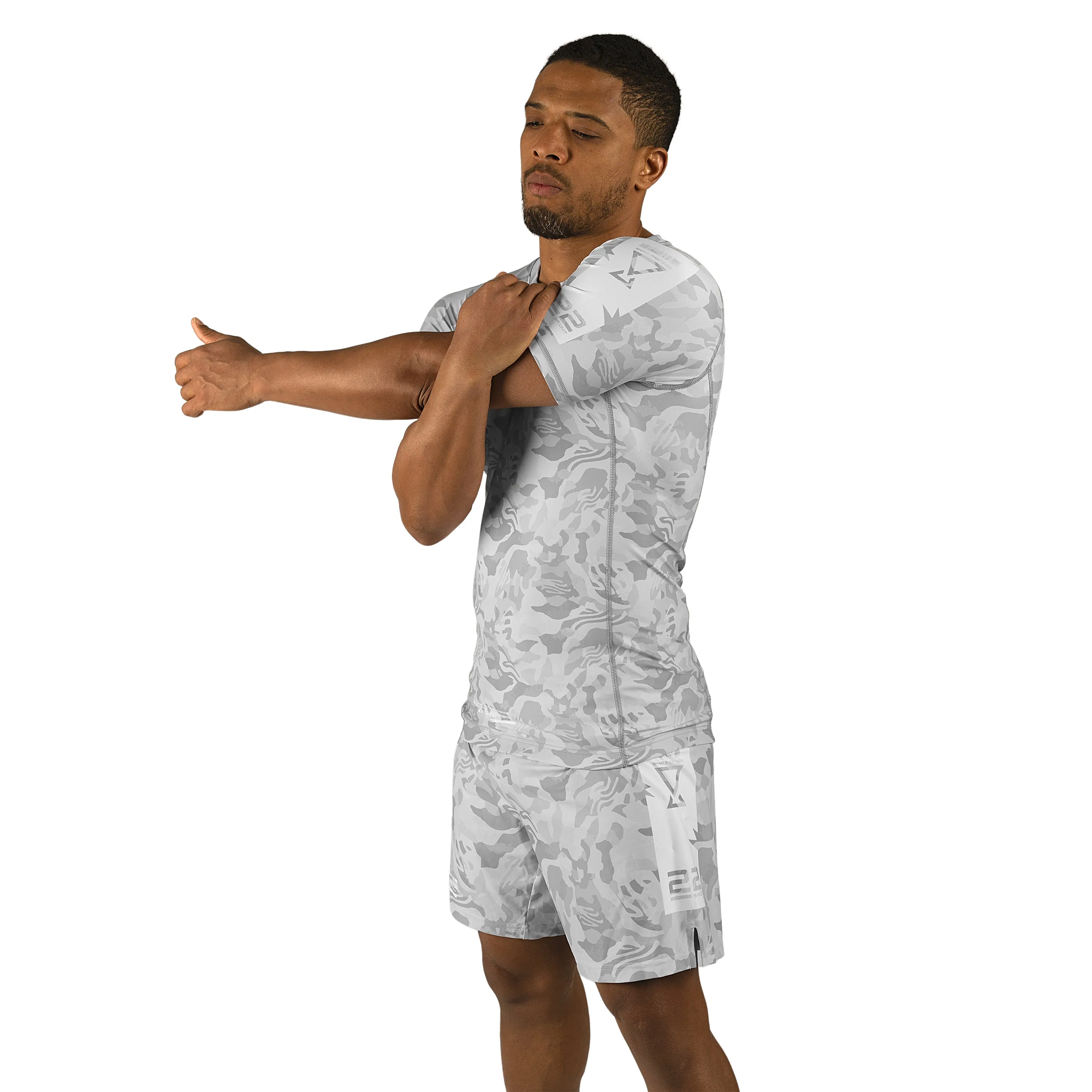 Camo Short Sleeve Rash Guard