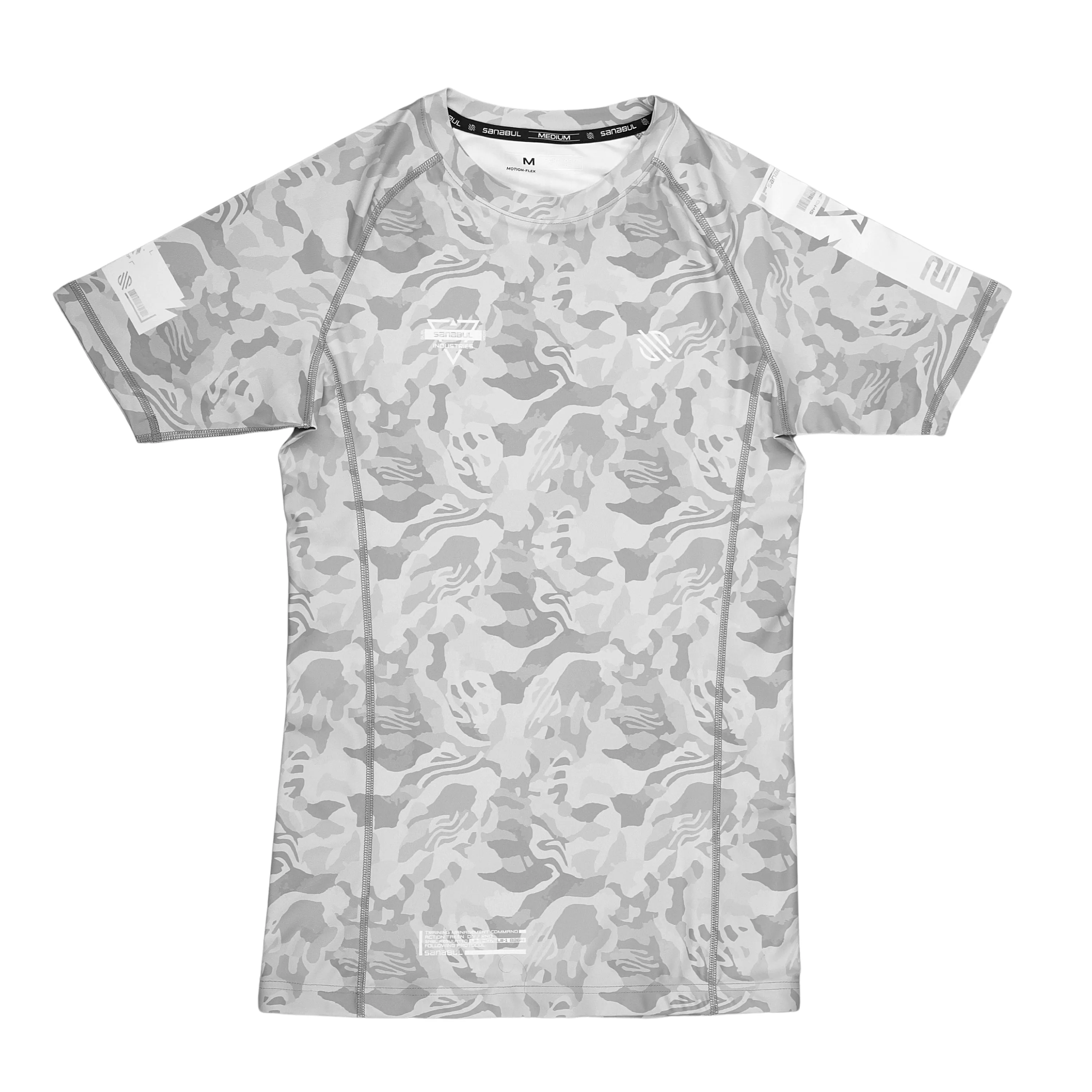Camo Short Sleeve Rash Guard