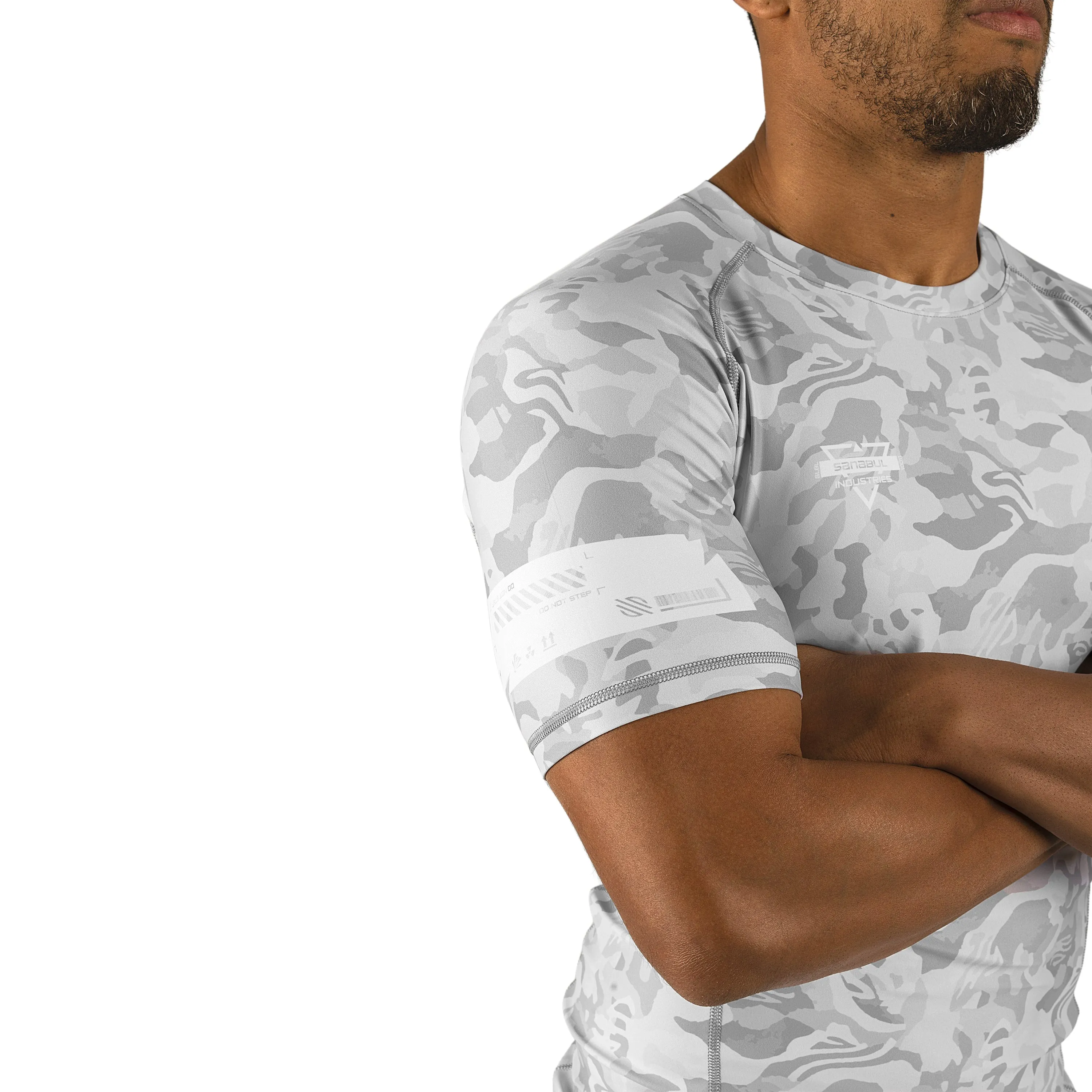 Camo Short Sleeve Rash Guard