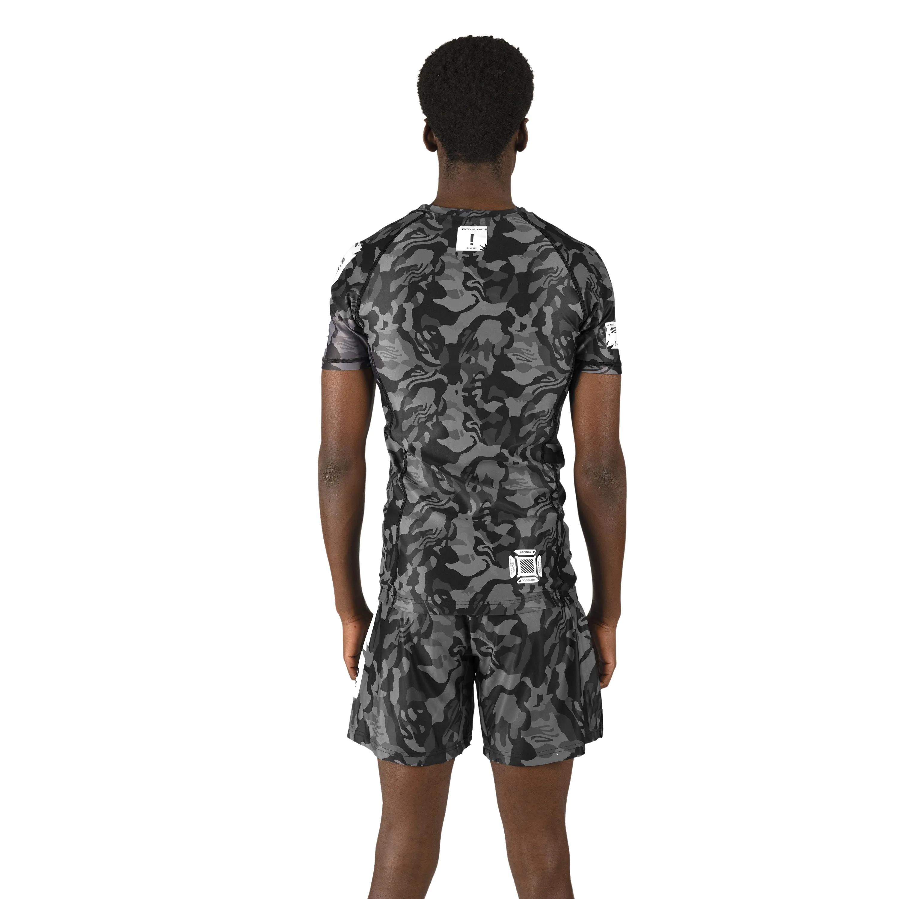 Camo Short Sleeve Rash Guard