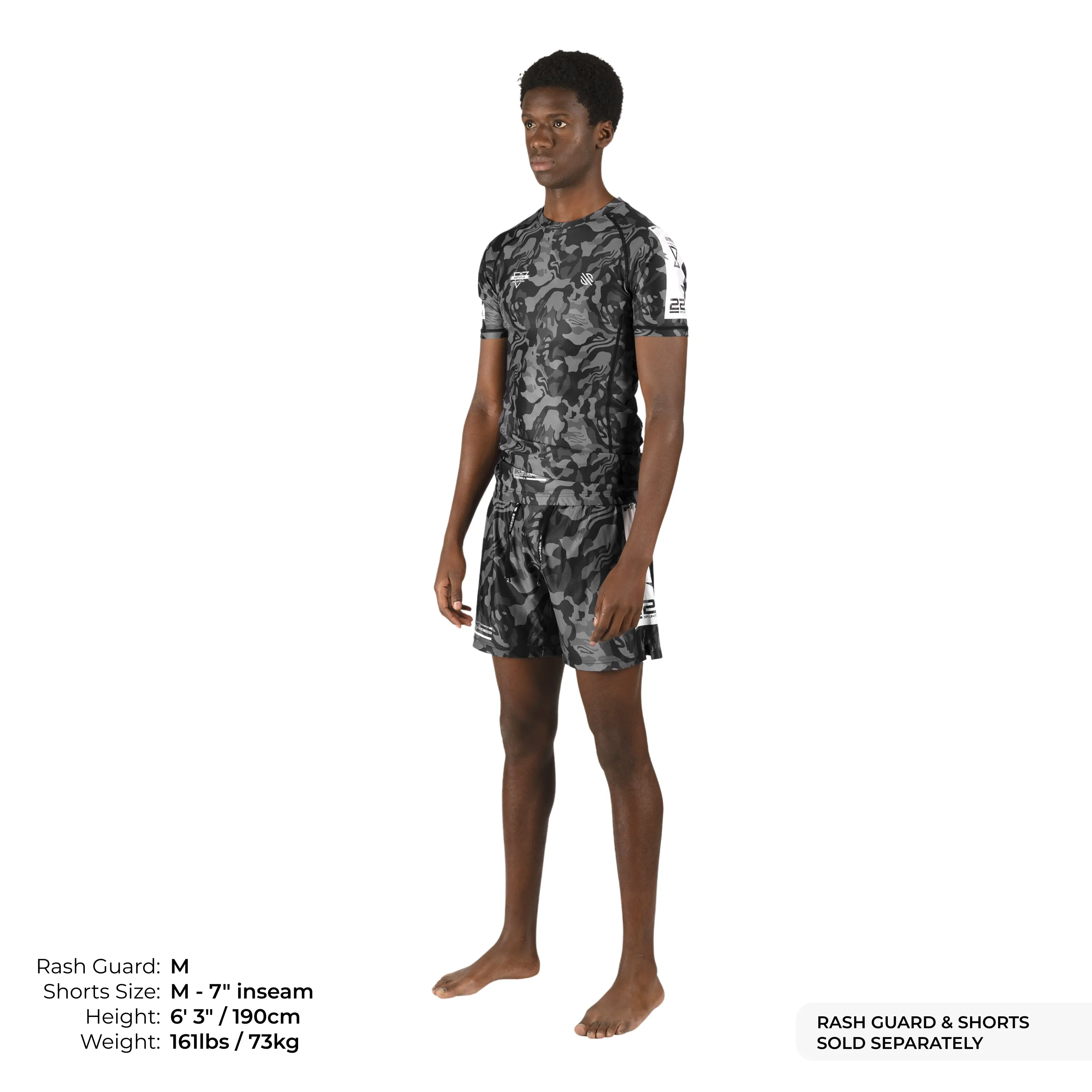 Camo Short Sleeve Rash Guard
