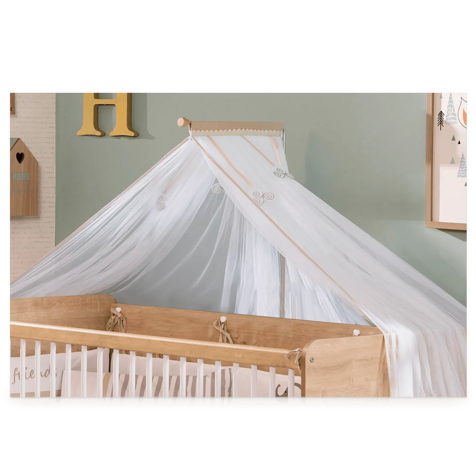 Cilek Mocha Baby Cot Canopy (Only Fits 70X140 Cm)