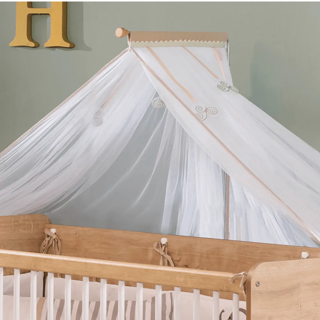 Cilek Mocha Baby Cot Canopy (Only Fits 70X140 Cm)