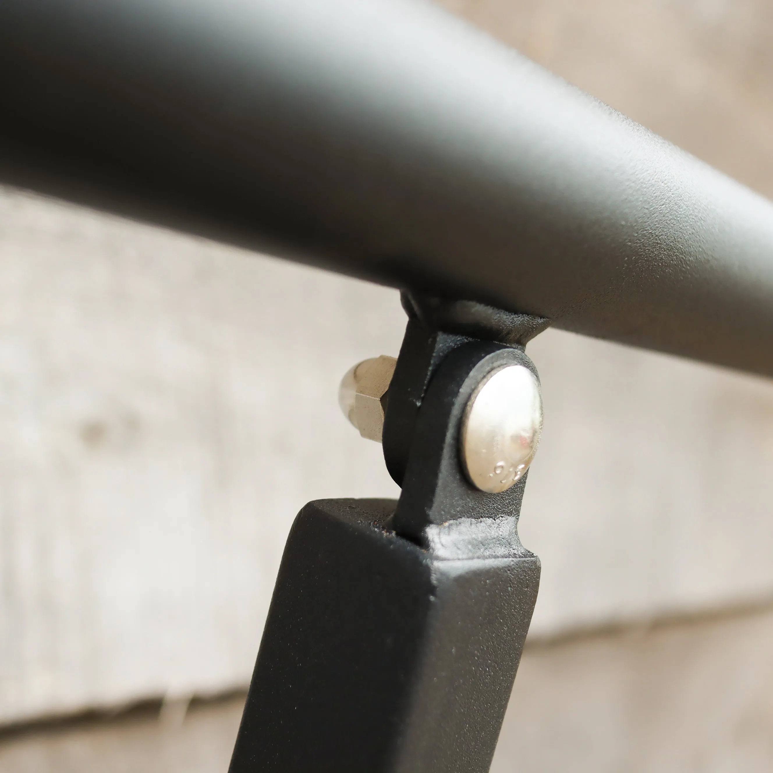 Custom Length Adjustable Metal Handrail with Modern Design - Make A Rail Grab Rail - Minimalist Stair Decor