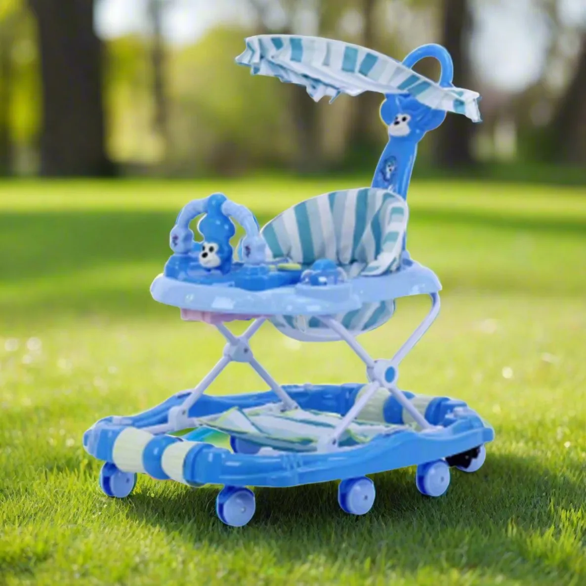 Cute Baby Walker with Sun Shade