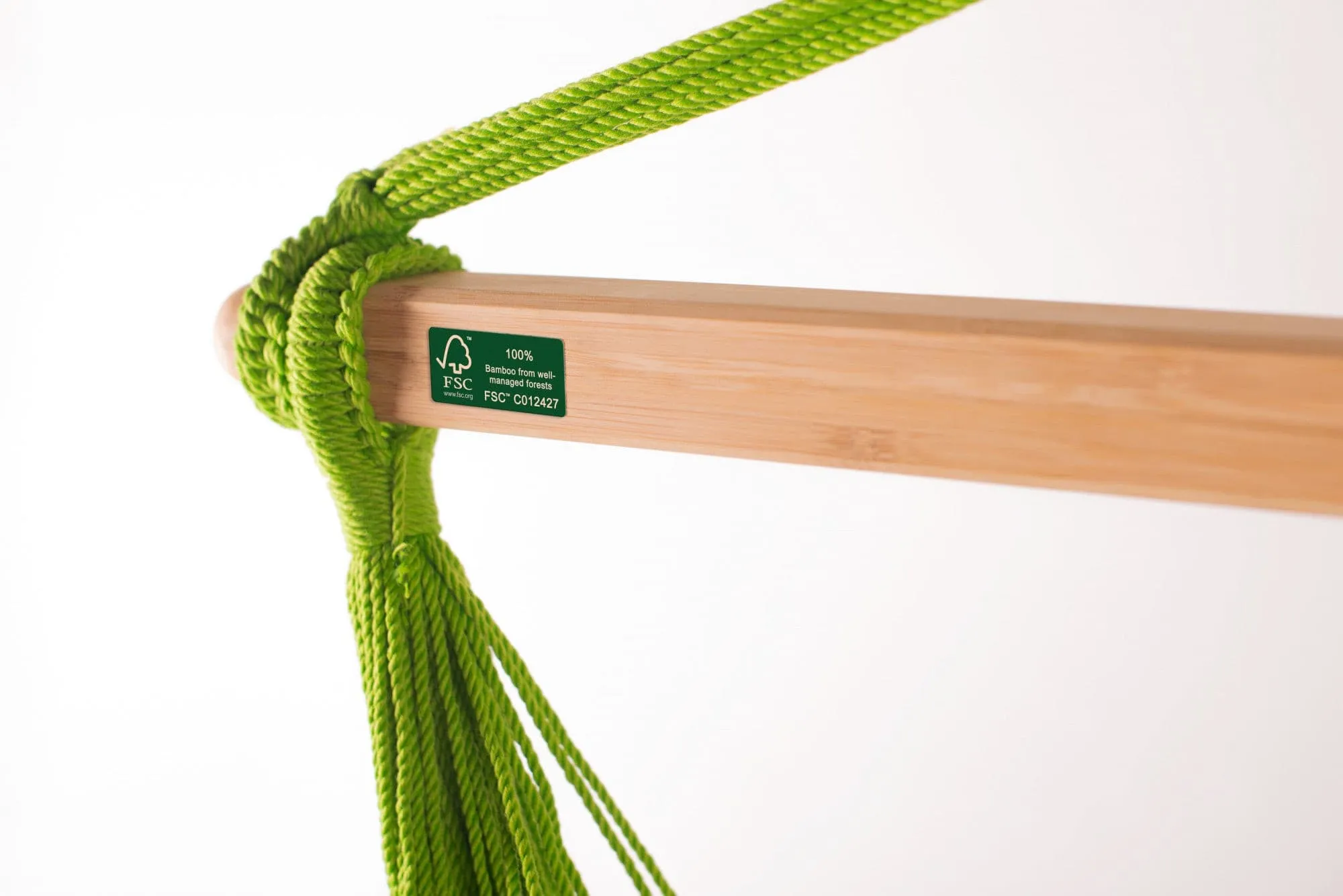Domingo Lime - Weather-Resistant Basic Hammock Chair