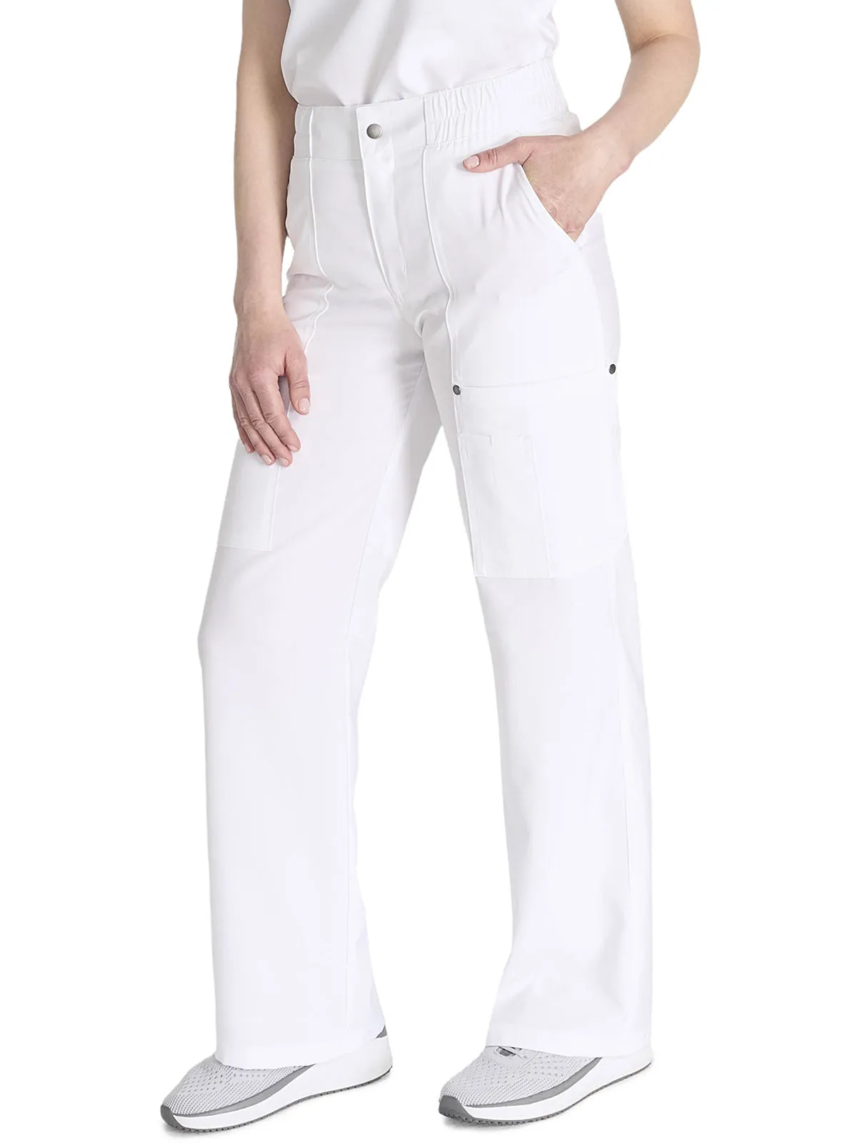 EDS Nxt - Women's Mid Rise Zip Fly Wide Leg Cargo Pant