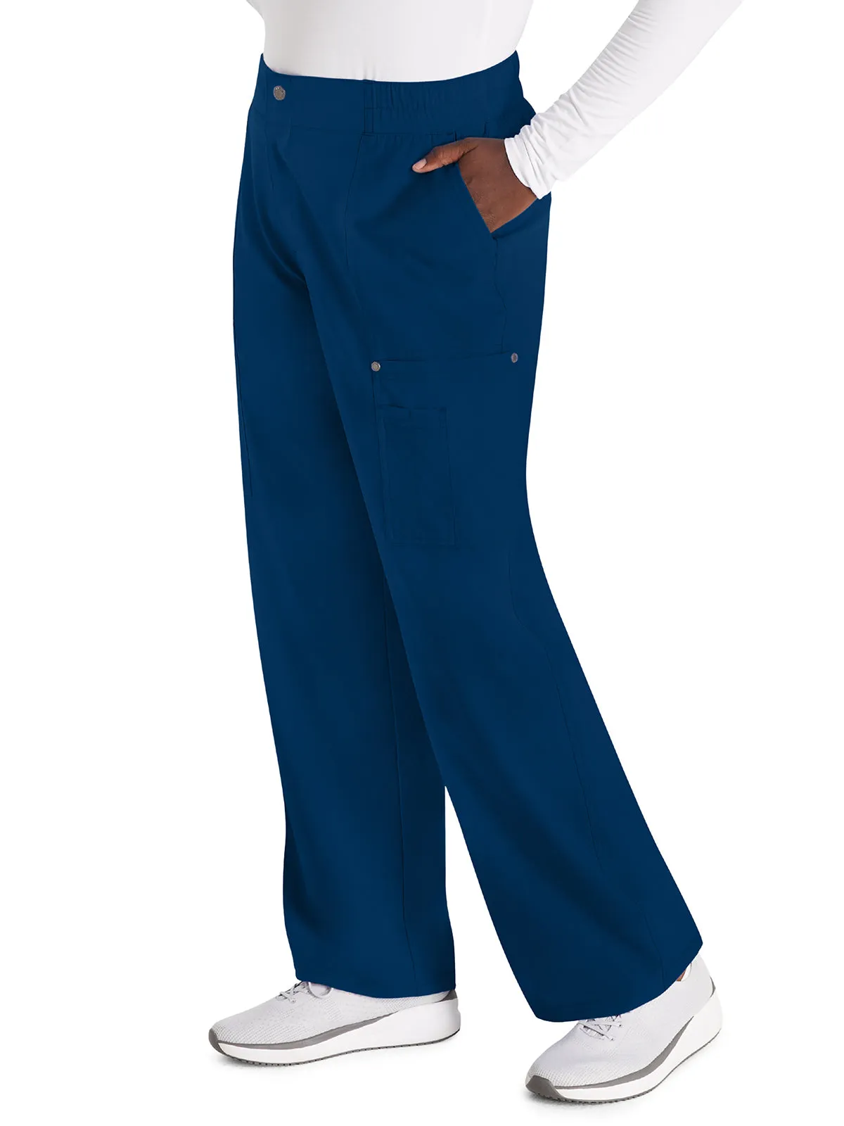 EDS Nxt - Women's Mid Rise Zip Fly Wide Leg Cargo Pant