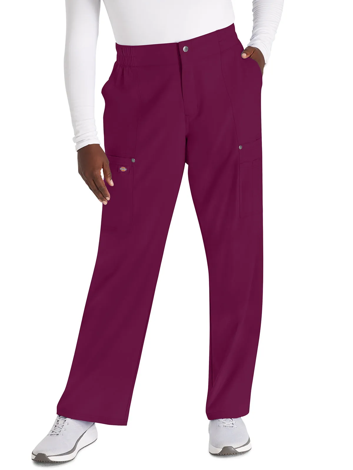 EDS Nxt - Women's Mid Rise Zip Fly Wide Leg Cargo Pant