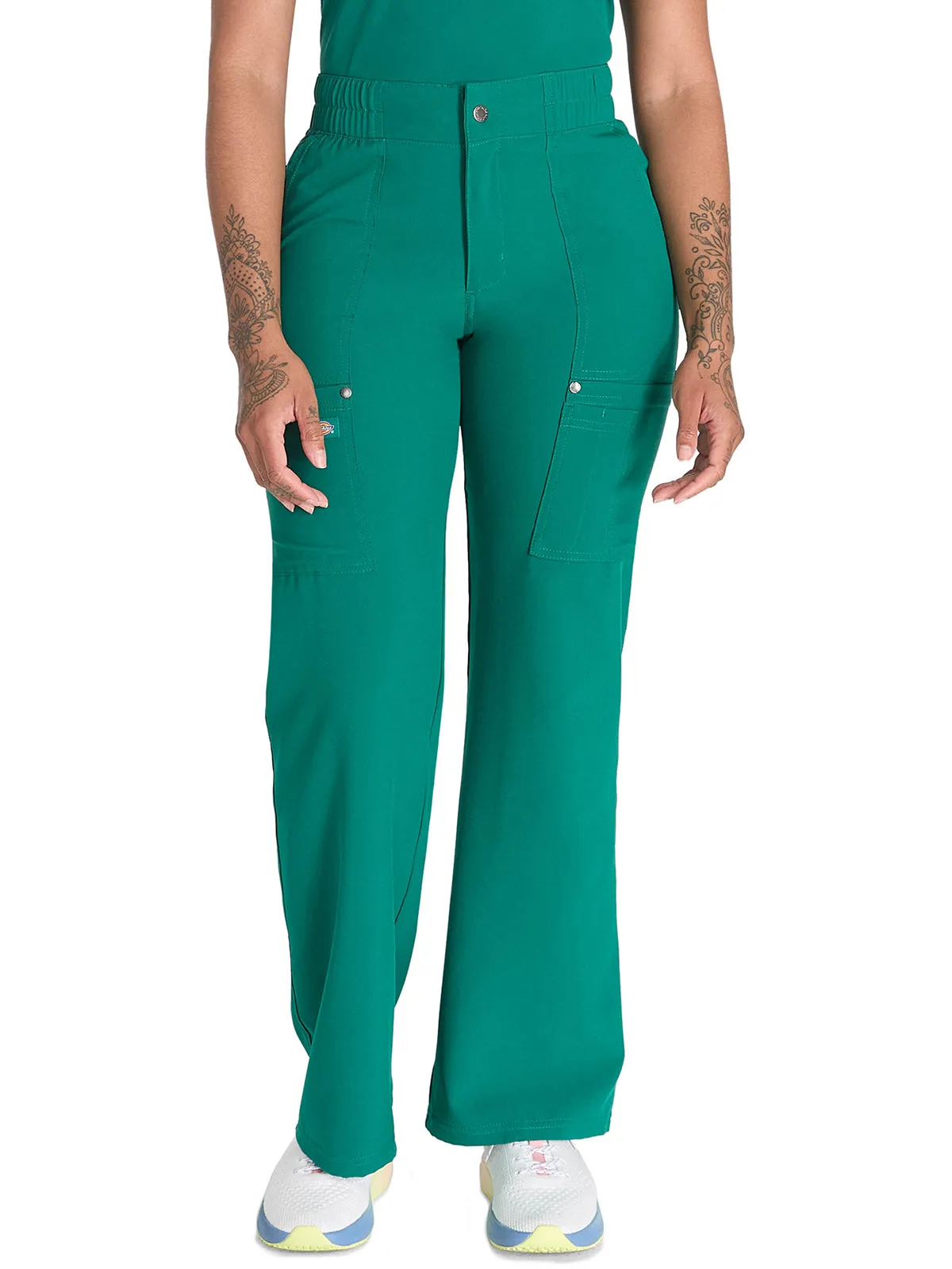 EDS Nxt - Women's Mid Rise Zip Fly Wide Leg Cargo Pant