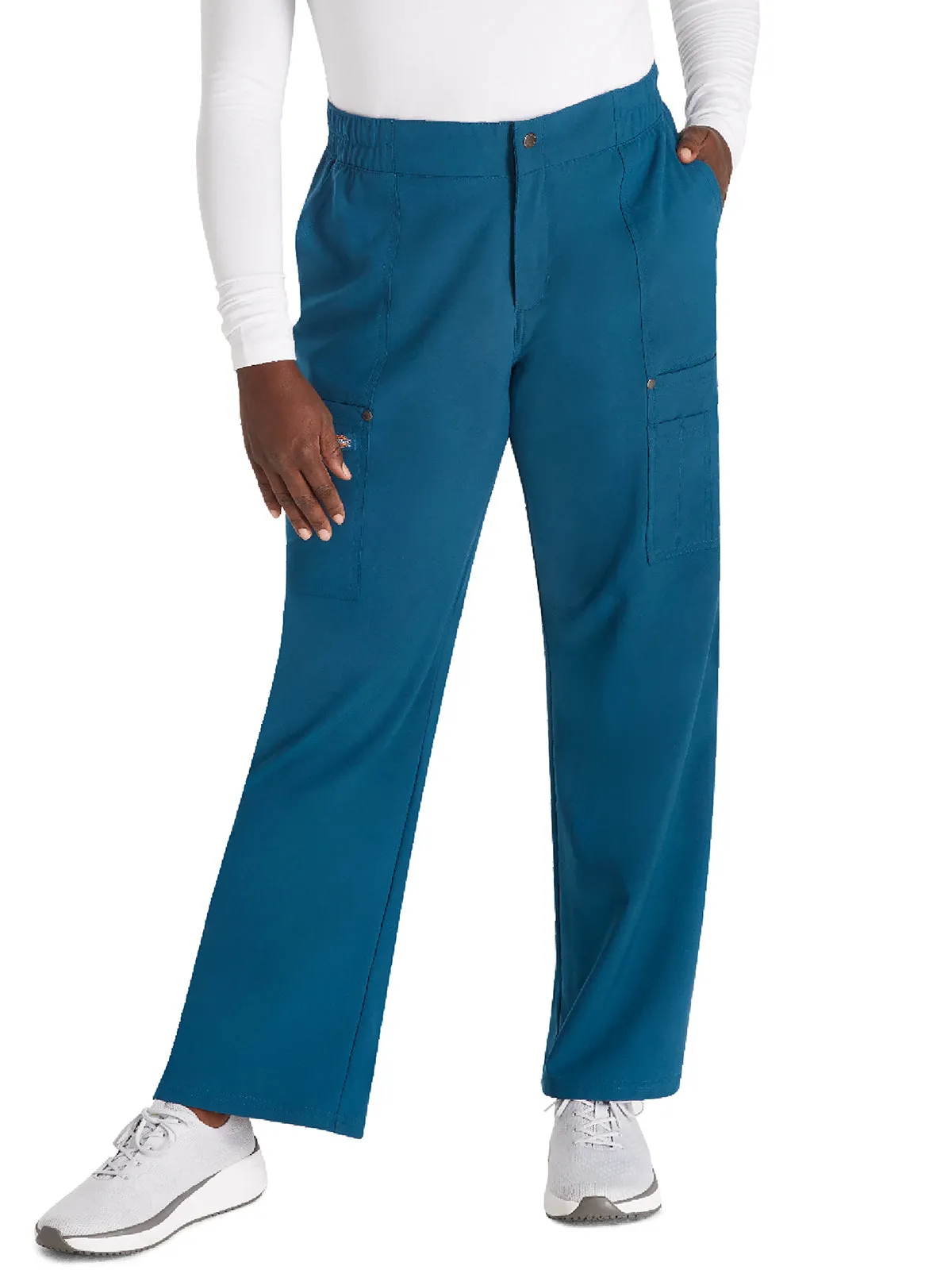 EDS Nxt - Women's Mid Rise Zip Fly Wide Leg Cargo Pant
