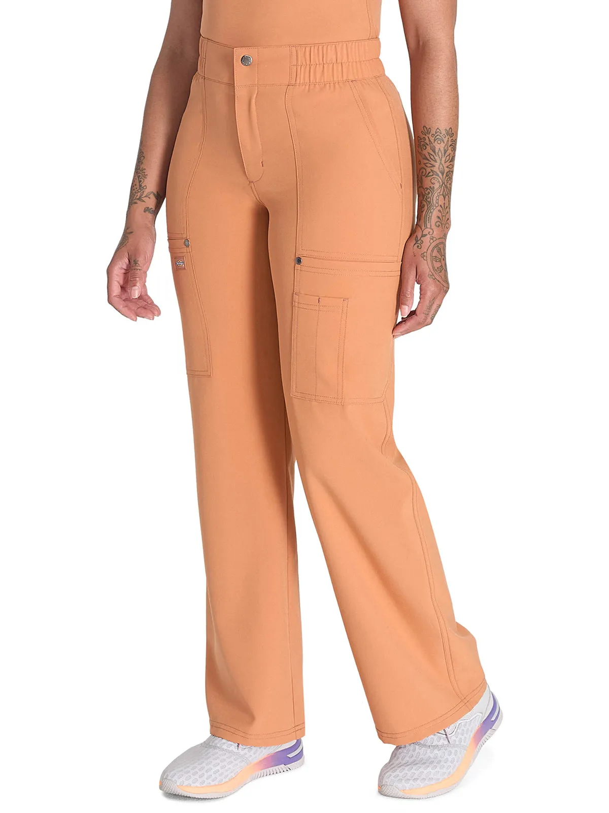 EDS Nxt - Women's Mid Rise Zip Fly Wide Leg Cargo Pant