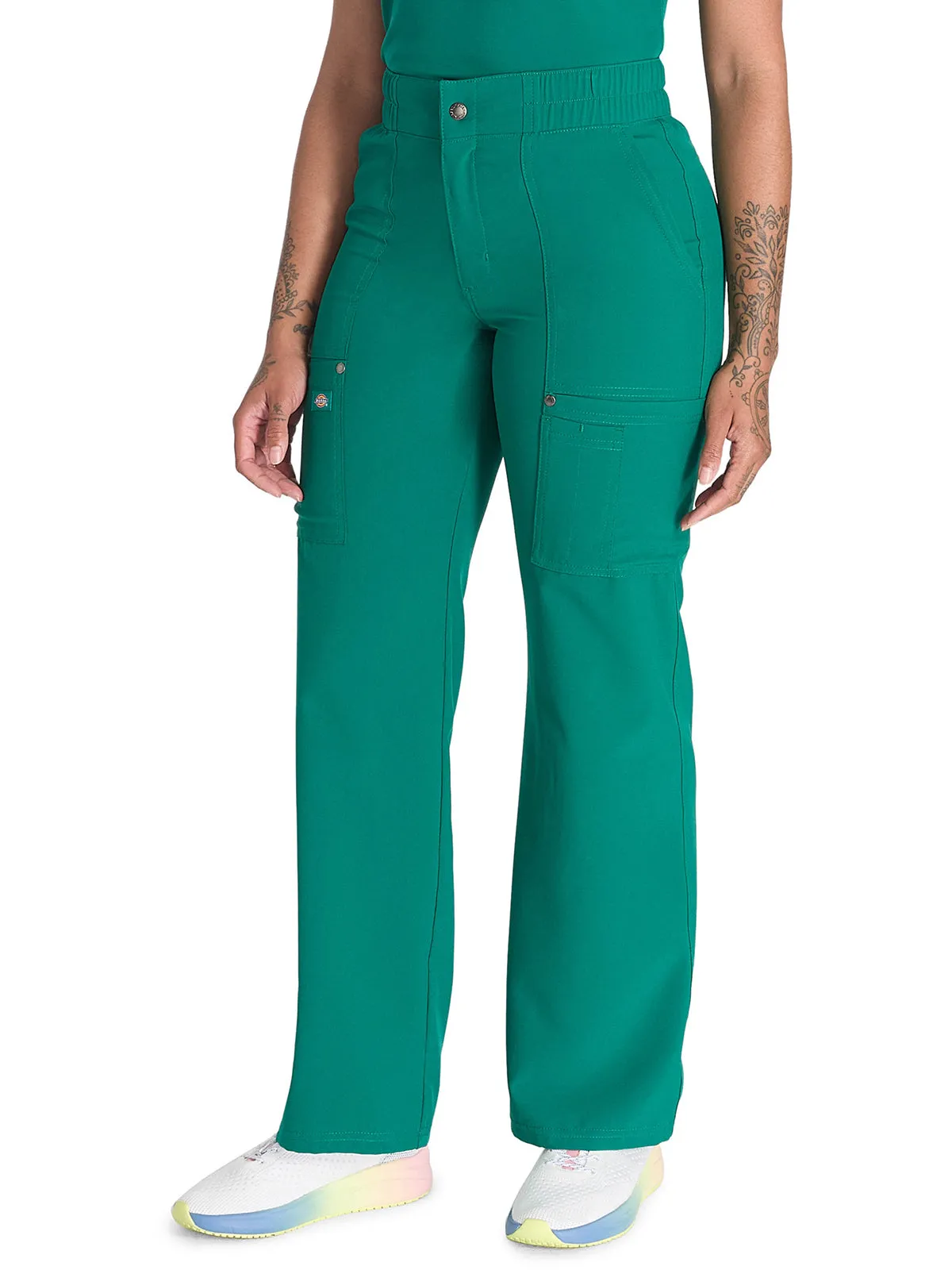 EDS Nxt - Women's Mid Rise Zip Fly Wide Leg Cargo Pant