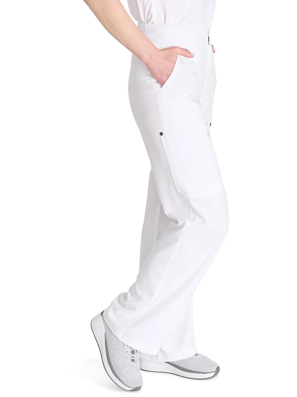 EDS Nxt - Women's Mid Rise Zip Fly Wide Leg Cargo Pant