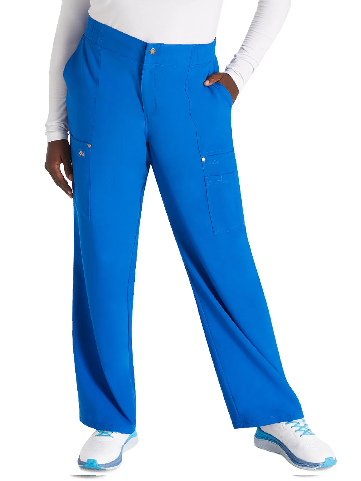 EDS Nxt - Women's Mid Rise Zip Fly Wide Leg Cargo Pant