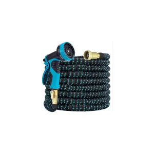 Expandable 30M Garden Hose Pipe - 10-Function Spray Nozzle, No Kink JG115
