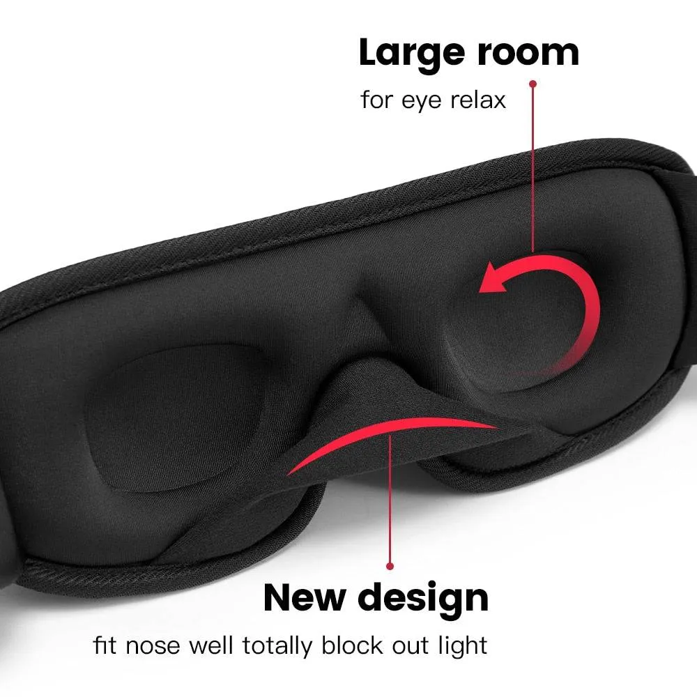 Eye Mask Upgrade Your Sleep Quality with Our Light-Blocking Eye Mask for Sleeping Travel sleep aid  FREE SHIPPING