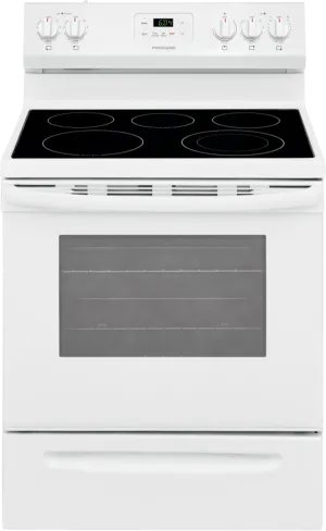 Frigidaire 30" Electric Range (30", White)