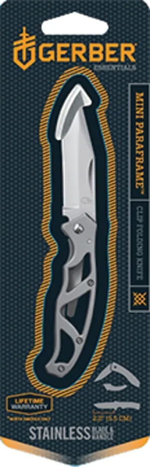 Gerber 22-48485 Folding Pocket Knife, 2.22 in L Blade, High Carbon Stainless Steel Blade, 1-Blade :EA: QUANTITY: 1