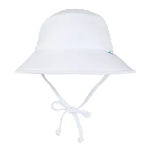 Green Sprouts - Breathable Bucket Sun Protection Hat-White