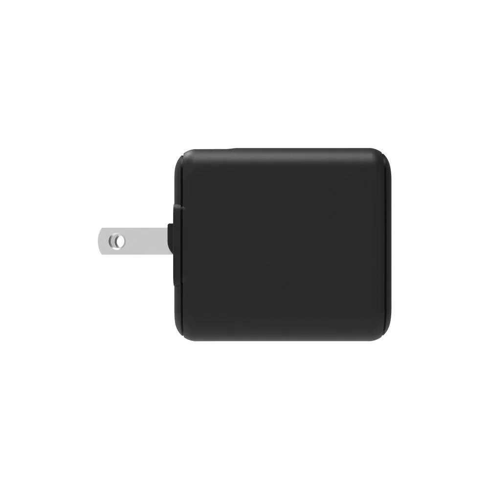 Griffin PowerBlock USB-C PD 18W Wall Charger with USB-C to Lightning Cable - Black
