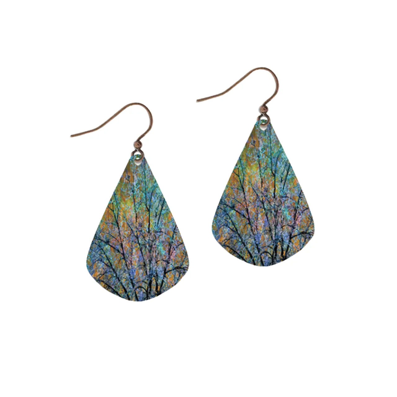 Illustrated Light DC Designs Earrings - JE Collection