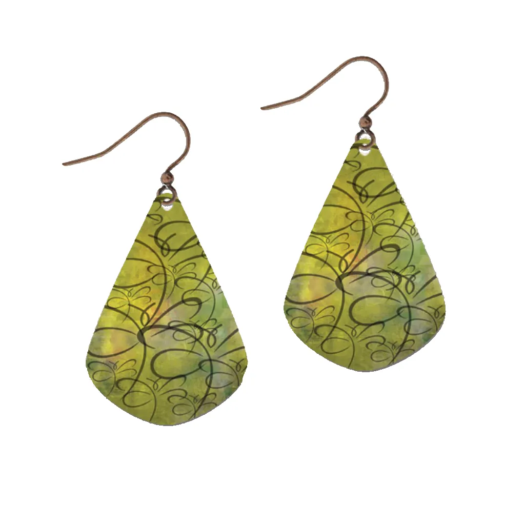 Illustrated Light DC Designs Earrings - JE Collection