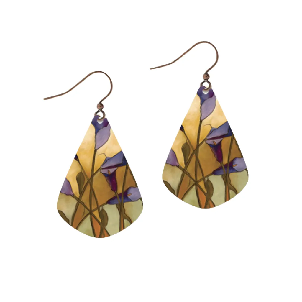 Illustrated Light DC Designs Earrings - JE Collection