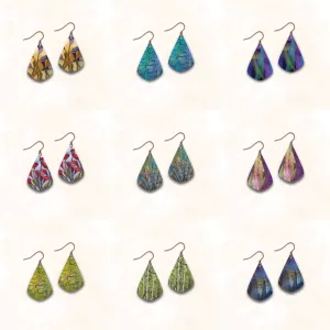 Illustrated Light DC Designs Earrings - JE Collection