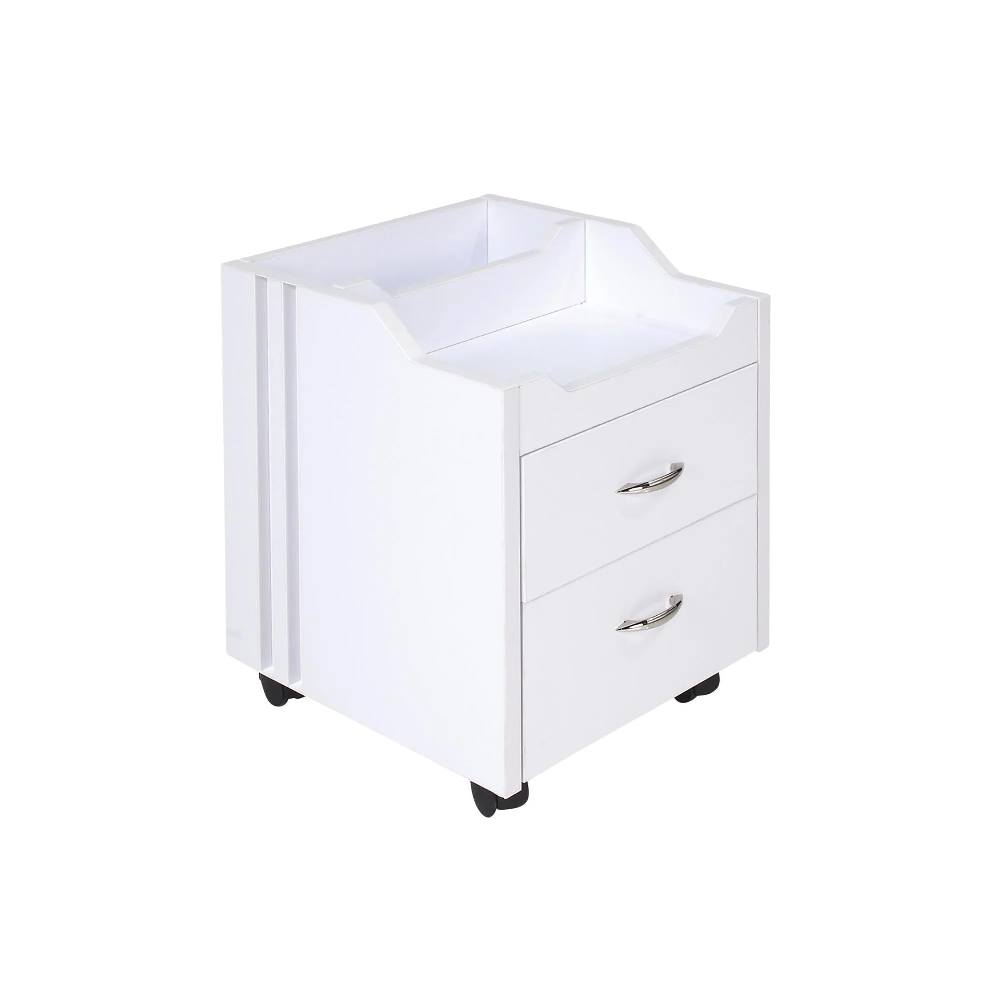 J&A Pedi Cart White